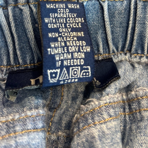 💙 Denim & Co XL Petite Light Blue Straight Jeans | Stretch Fit w/ pockets - Picture 10 of 14